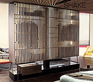 Платяной шкаф-витрина Tal коллекция SHAKE